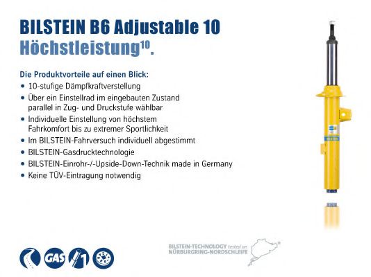 Амортизатор BILSTEIN Bil_014947 Амортизатор BILSTEIN Bil_014947