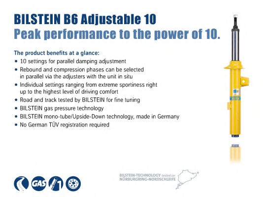 Амортизатор BILSTEIN Bil_014947 Амортизатор BILSTEIN Bil_014947