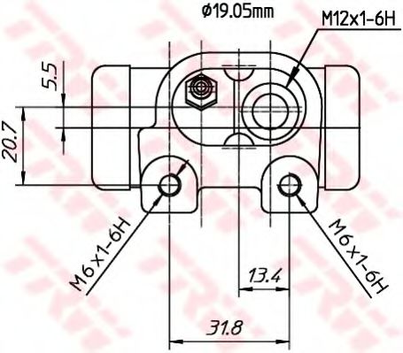 TRW BWD307T