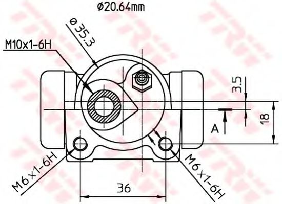 TRW BWF297