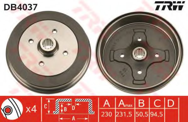 TRW DB4037