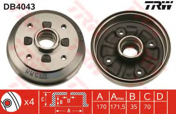 TRW DB4043