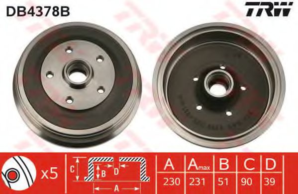 TRW DB4378B