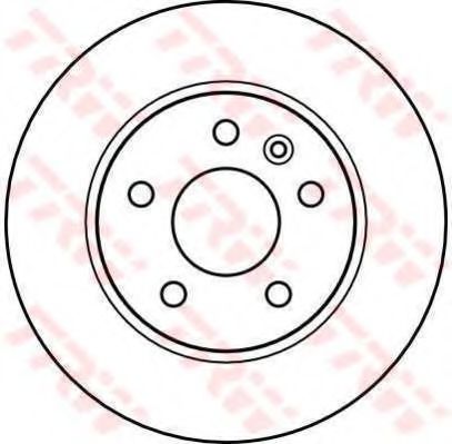 Тормозной диск TRW DF4040 Тормозной диск TRW DF4040
