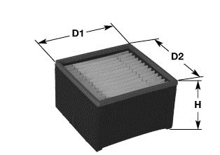 CLEAN FILTERS MG3606