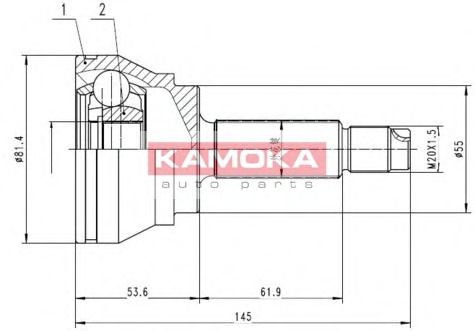 KAMOKA 7350