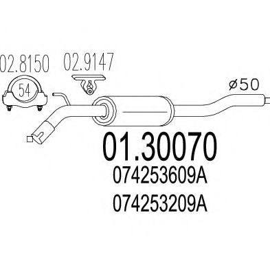 MTS 01.30070