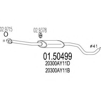 MTS 01.50499 MTS 01.50499