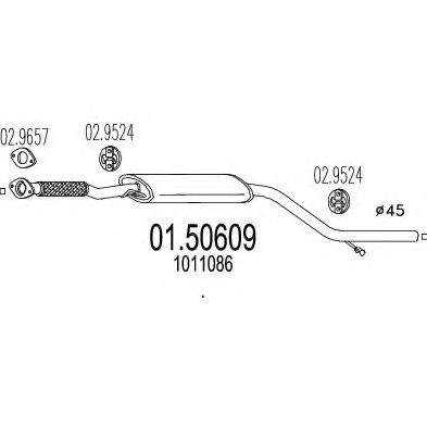 MTS 01.50609 MTS 01.50609