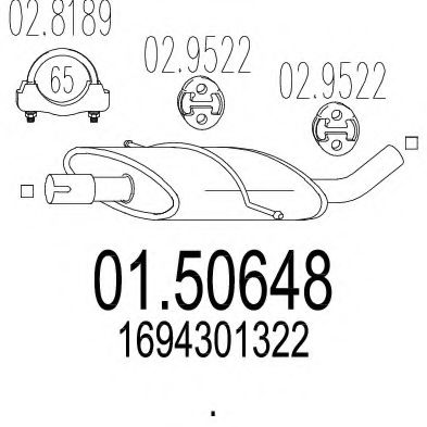 MTS 01.50648 MTS 01.50648