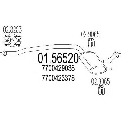 MTS 01.56520 MTS 01.56520