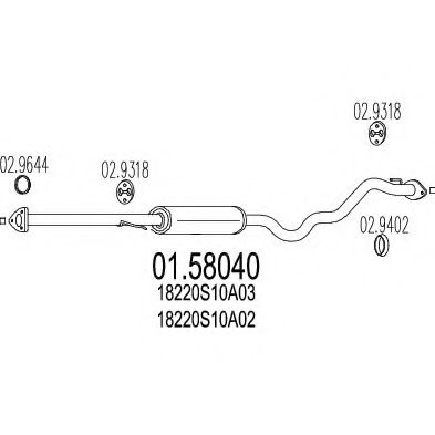 MTS 01.58040