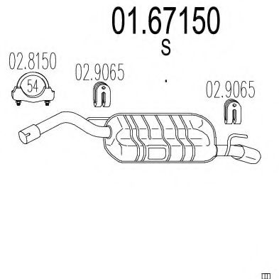 MTS 01.67150 MTS 01.67150