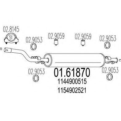 MTS 01.61870