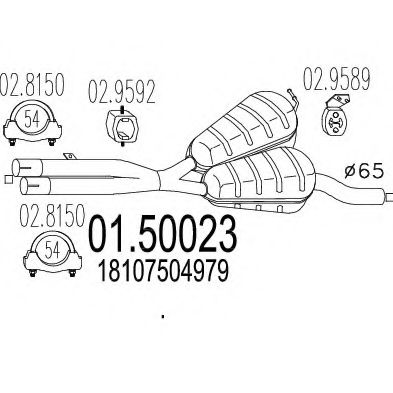 MTS 01.50023 MTS 01.50023