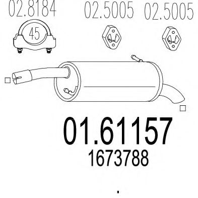 MTS 01.61157 MTS 01.61157