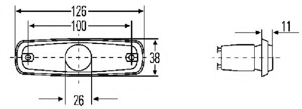 HELLA 2PS 962 964-031 HELLA 2PS 962 964-031