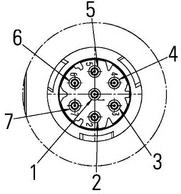 Задний фонарь; Задний фонарь HELLA 2VP 011 511-241 Задний фонарь; Задний фонарь HELLA 2VP 011 511-241