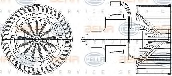 HELLA 8EW 009 157-501