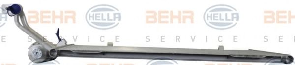 Конденсатор, кондиционер HELLA 8FC 351 000-411 Конденсатор, кондиционер HELLA 8FC 351 000-411