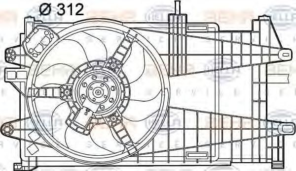 HELLA 8EW 351 039-591