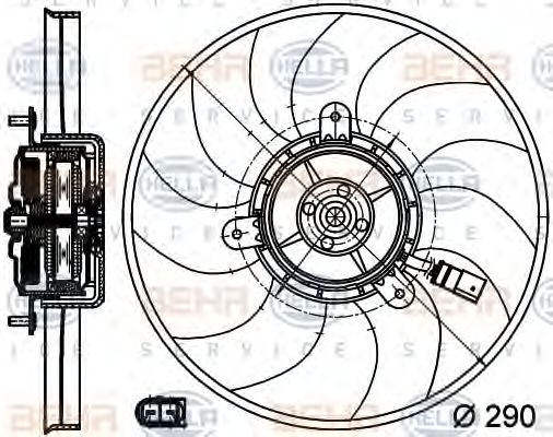 HELLA 8EW 351 040-081