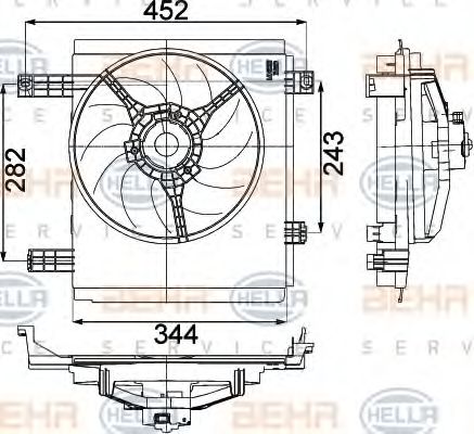HELLA 8EW 351 041-251