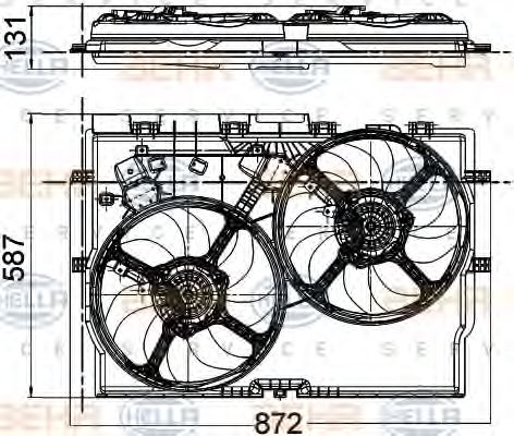 HELLA 8EW 351 041-431 HELLA 8EW 351 041-431