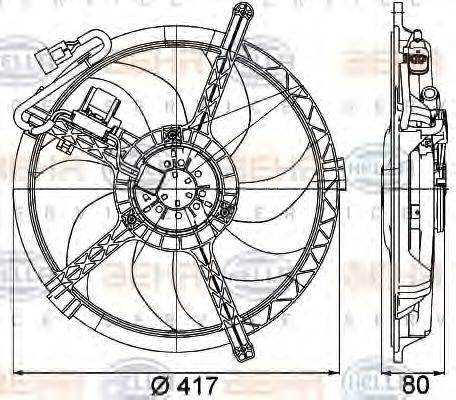 HELLA 8EW 351 042-731