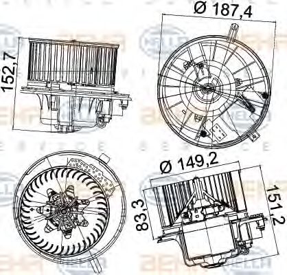 HELLA 8EW 351 043-221