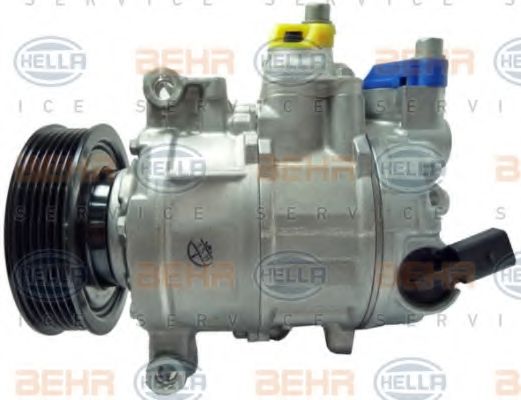 Компрессор, кондиционер HELLA 8FK 351 105-231 Компрессор, кондиционер HELLA 8FK 351 105-231