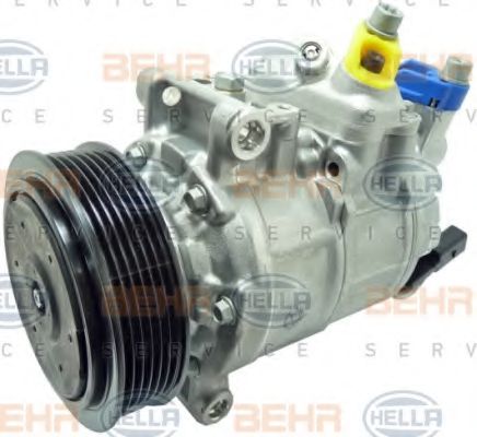 Компрессор, кондиционер HELLA 8FK 351 105-231 Компрессор, кондиционер HELLA 8FK 351 105-231