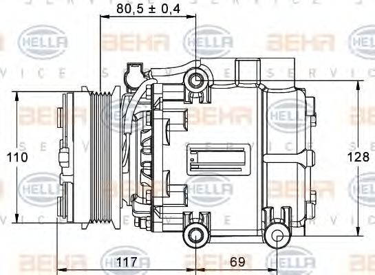 HELLA 8FK 351 113-411