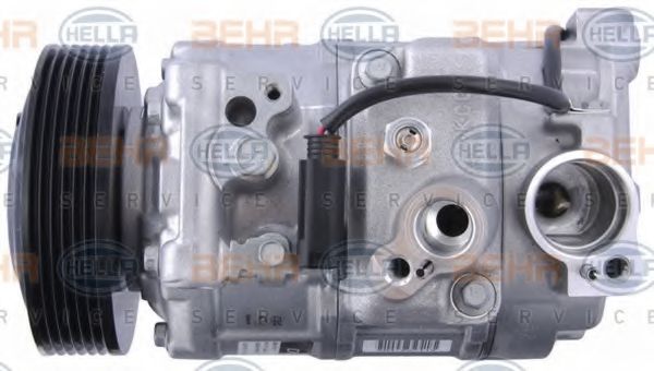 Компрессор, кондиционер HELLA 8FK 351 114-271 Компрессор, кондиционер HELLA 8FK 351 114-271