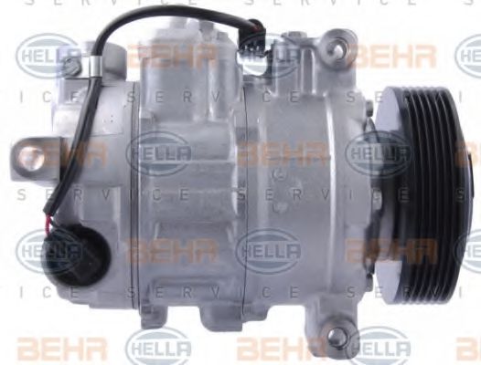 Компрессор, кондиционер HELLA 8FK 351 114-271 Компрессор, кондиционер HELLA 8FK 351 114-271