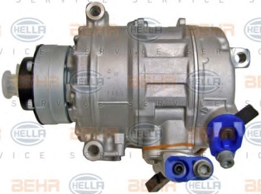 Компрессор, кондиционер HELLA 8FK 351 114-311 Компрессор, кондиционер HELLA 8FK 351 114-311