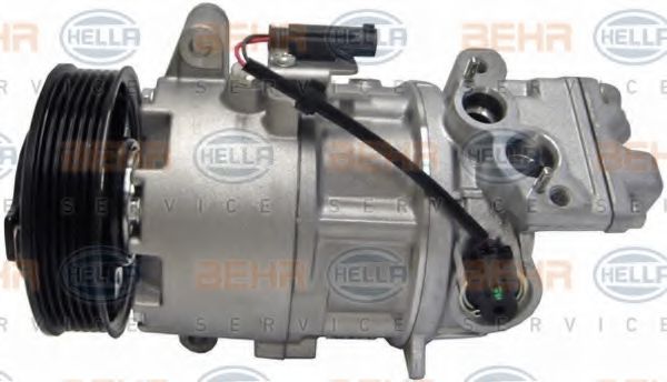 Компрессор, кондиционер HELLA 8FK 351 114-681 Компрессор, кондиционер HELLA 8FK 351 114-681
