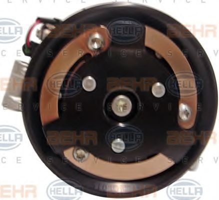 Компрессор, кондиционер HELLA 8FK 351 114-681 Компрессор, кондиционер HELLA 8FK 351 114-681
