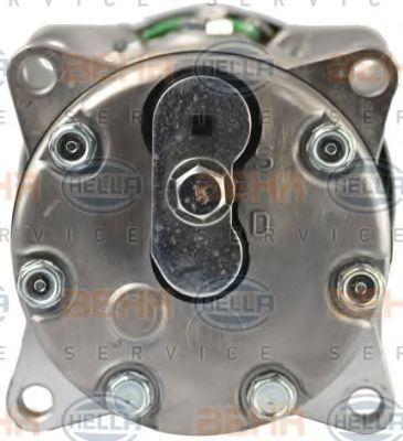 Компрессор, кондиционер HELLA 8FK 351 135-701 Компрессор, кондиционер HELLA 8FK 351 135-701