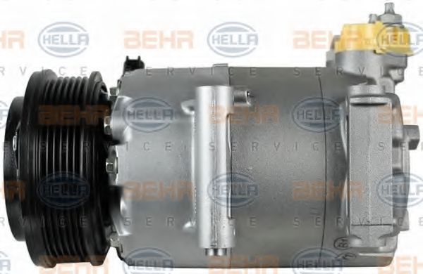 Компрессор, кондиционер HELLA 8FK 351 272-371 Компрессор, кондиционер HELLA 8FK 351 272-371