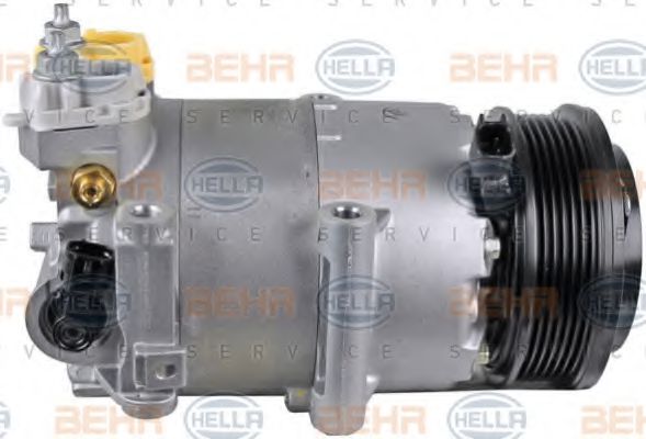 Компрессор, кондиционер HELLA 8FK 351 272-371 Компрессор, кондиционер HELLA 8FK 351 272-371