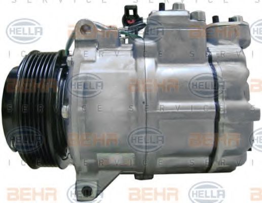 Компрессор, кондиционер HELLA 8FK 351 322-301 Компрессор, кондиционер HELLA 8FK 351 322-301