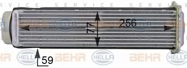 Интеркулер HELLA 8ML 376 701-291 Интеркулер HELLA 8ML 376 701-291