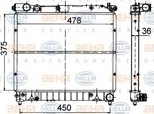 HELLA 8MK 376 707-051