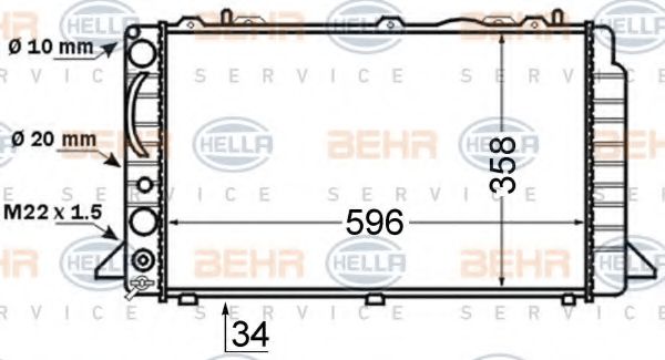 HELLA 8MK 376 714-461