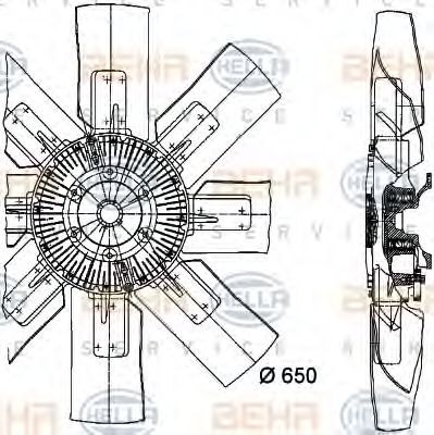 HELLA 8MV 376 728-041