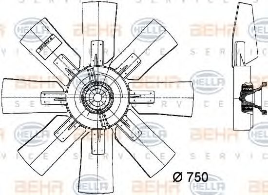 HELLA 8MV 376 728-171