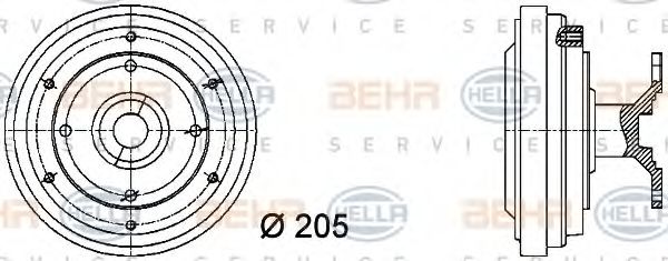 HELLA 8MV 376 731-431