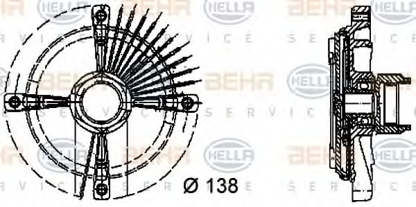 HELLA 8MV 376 732-151