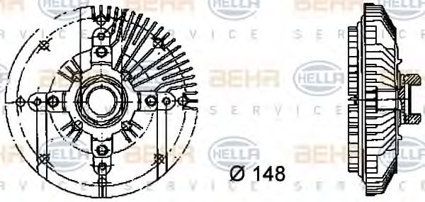 HELLA 8MV 376 732-321